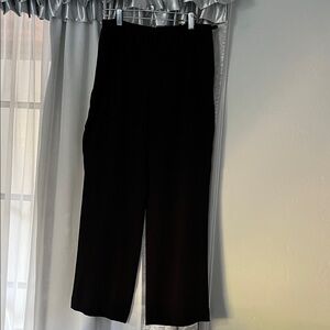 Sophisticated Black Wide Leg Women's Pants